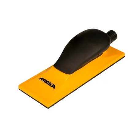 Шлифовальный блок Mirka Premium, желтый, 70x198 мм, 22 отверстия (8391500111)
