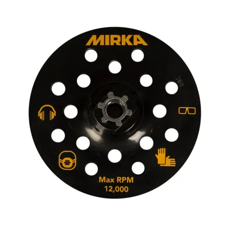 Полірувальна платформа Mirka, діаметр 125 мм, 17H, жорстка, різьба M14 (9190153001)