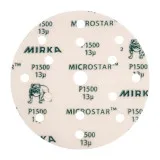 Шлифовальный круг Mirka MICROSTAR, 150 мм, 15 отверстий, P2500, 50 шт/уп (FM61105096)