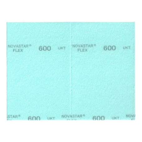 Шлифовальный лист на латексной основе Mirka NOVASTAR FLEX, 130х170мм, Р600, перфорированный, 1 шт. (FX6CC02561-1)