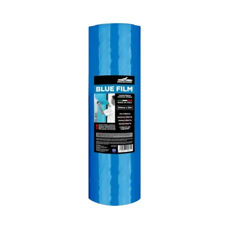 Самоклеюча захисна плівка, MUSTANG BLUE FILM, 25 см х 25 м, (BF 25)