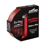 Малярна стрічка, MUSTANG Da Vinci LINE, червона, 25мм x 50м, (ITWP2550R)