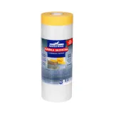 Захисна плівка, Mustang MASKING ROLLER, із малярною стрічкою, 1500мм × 15м, (MR1500)