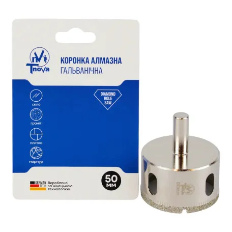Алмазная коронка гальваническая T-Nova, 50 мм (60312363)