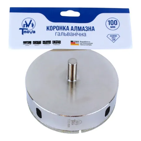 Алмазная коронка гальваническая T-Nova, 100 мм (60312373)