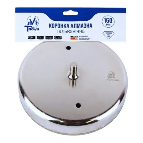 Алмазная коронка гальваническая T-Nova, 160 мм (60312376)