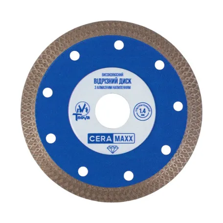Диск алмазный, отрезной, T-Nova CERAMAXX 115x1,4 (60456704)