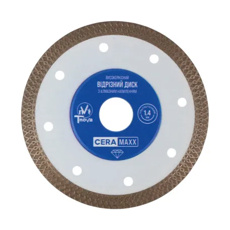 Диск алмазный, отрезной, T-Nova CERAMAXX 125x1,4 (60456703)