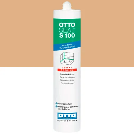 Санитарный силиконовый герметик OTTOSEAL S100 C22 анемона, 300 мл (1390300000022)