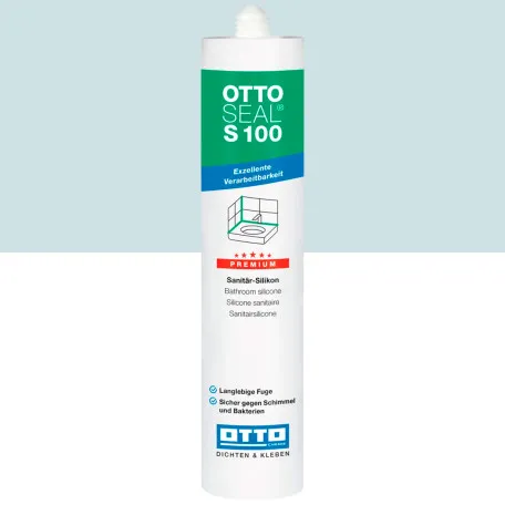 Силиконовый герметик OTTOSEAL S100 C510 Silver Effect серебряный эффект, 300 мл (1390300000098)