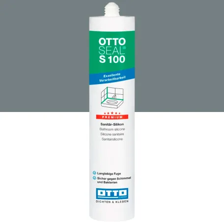 Силиконовый герметик OTTOSEAL S100 C1170 старосерый, 300 мл (1397300000033)