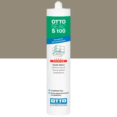 Силиконовый герметик OTTOSEAL S100 C6778 шелковый, 300 мл (1397300000044)