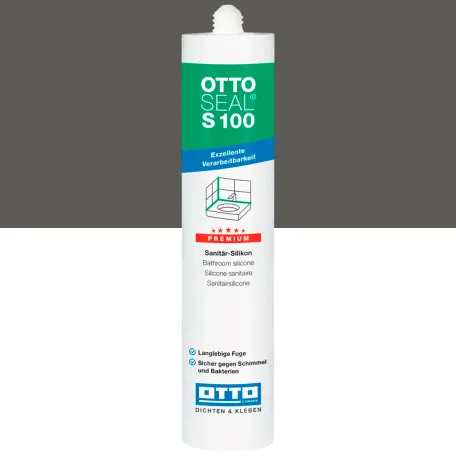 Силиконовый герметик OTTOSEAL S100 C6776 вулканический песок, 300 мл (1397300000047)