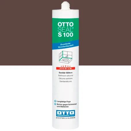 Силиконовый герметик OTTOSEAL S100 C7116 красно-коричневый, 300 мл (1397300000048)