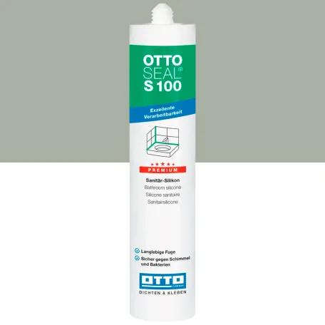 Силиконовый герметик OTTOSEAL S100 C501 светло-серый 21, 300 мл (1398300000008)