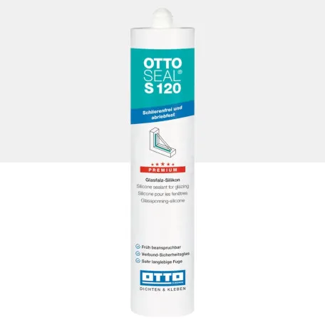 Герметик OTTOSEAL S120 C6919 Matt Weiß, 580ml (1850800000001)