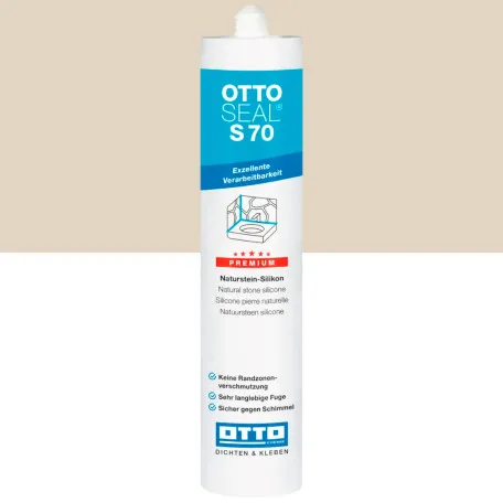 Силиконовый герметик OTTOSEAL S70 C84 пергамон, 310 мл (1901400000084)