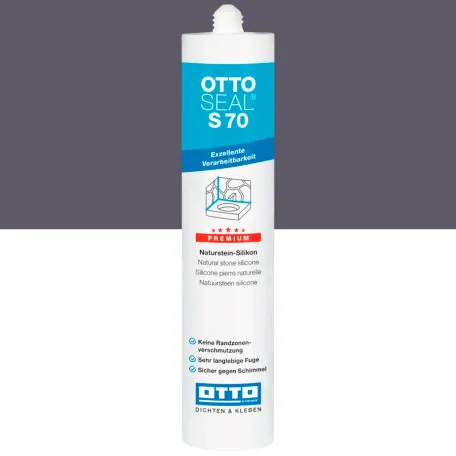 Силиконовый герметик OTTOSEAL S70 C1390 лабрадор-синий, 310 мл (1901400000095)