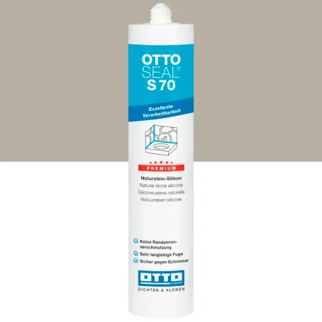 Силиконовый герметик OTTOSEAL S70 C6117 матовый жасмин, 310 мл (1926400000008)
