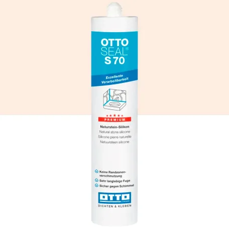 Силиконовый герметик OTTOSEAL S70 C1110 песочно-бежевый, 310 мл (1998400000084)