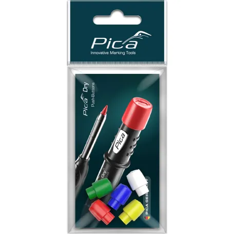 Набір змінних ковпачків для олівця Pica Dry (55801)
