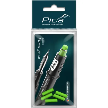 Змінні гумки для олівця Pica Fine Dry 0,9 мм, 5 шт. (55802)