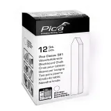 Крейда для дошок Pica Classic, біла, 12×12×84 мм (581-12)