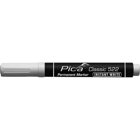 Перманентний маркер Pica Classic 522/52 INSTANT-WHITE, білий (522/52)