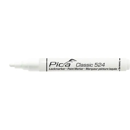 Рідкий промисловий маркер Pica Classic 524/52 Industry Paint Marker, білий (524/52)