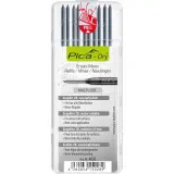 Сменные грифеля 4030 для PICA Dry твёрдость 2В, серый (графит) 10шт (4030)