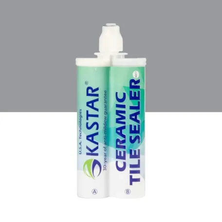 Двокомпонентна замазка (затирка) Kastar, Ceramic Tile Sealant K-10 матовий сірий (Matt Grey) (6972075260073)