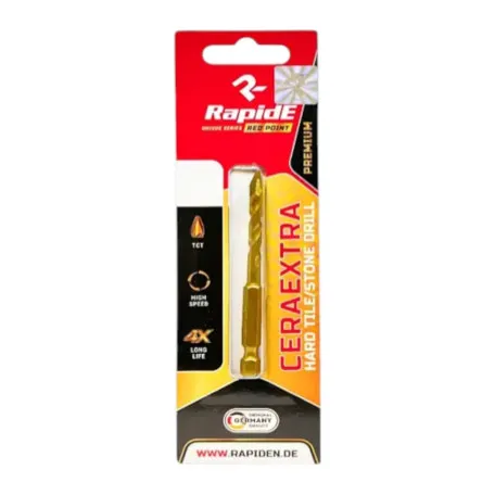 Свердло по керамограніту Rapide Red Point, Cera Extra, 10 мм. (RRP10)