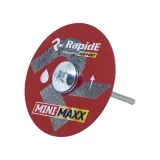 Алмазный диск, RapidE RED POINT MINIMAXX, цельнопеченный, для гравера с держателем, 45x0,6 мм. (R9224)