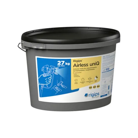Шпаклевочная смесь Rigips Airless UniQ, 27 кг. (11517826)