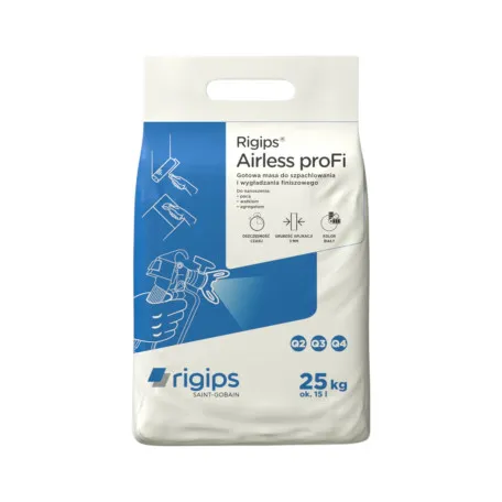Шпаклевочная смесь Rigips Airless UniQ, 27 кг. (11517827)