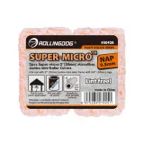 Набір валиків Rollingdog SUPER-MICRO 50мм, 2шт, ворс 9,5мм, для каркасу 18мм, мікрофібра, (00428)