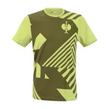 Футболка робоча Strauss e.s.trail graphic, 180 г/м², розмір 2XL, ялівцево-зелена/лаймова (21.70.947)