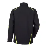 Куртка Softshell Strauss e.s.motion 2020, розмір M, чорна / сигнально-жовта / сигнально-помаранчева (65.51.250)
