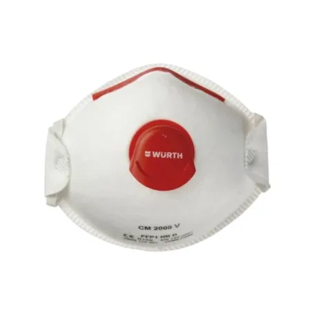 Респиратор одноразовый Wurth, CM2000, FFP1 NR D, с клапаном (1 шт.) (0899110301901)