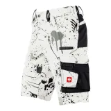 Шорти робочі Strauss e.s. Shorts Painter, 245 г/м², розмір 56, білі/графітові (95.60.456)