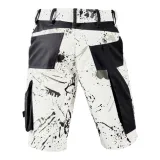 Шорти робочі Strauss e.s. Shorts Painter, 245 г/м², розмір 56, білі/графітові (95.60.456)