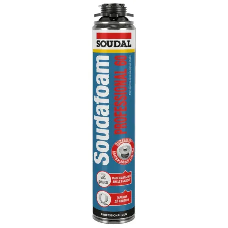 Пена монтажная Soudal Soudafoam Gun P60 750мл (000010000000750GK0)