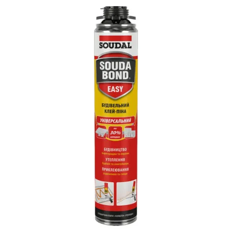 Пена-клей Soudal SOUDABOND EASY GUN 750 мл (000010000000802ETB)