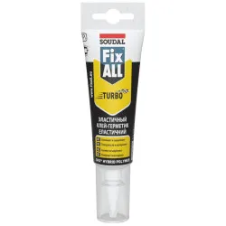 Клей-герметик Soudal FIX ALL Turbo 125мл, (000020000000079202)