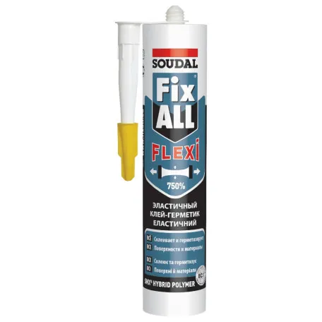Клей-герметик Soudal FIX ALL Flexi серый, 290мл, (000020000000080003)
