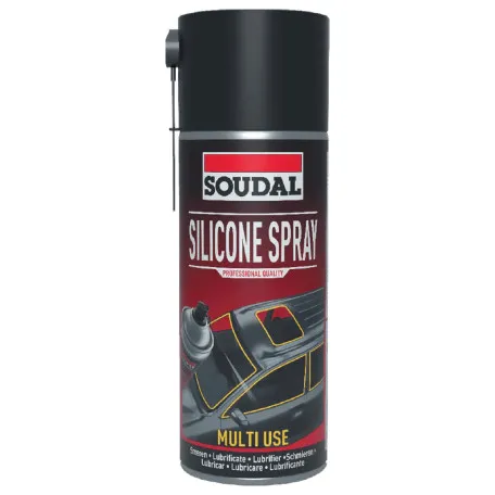 Силиконовая смазка Soudal Silicone Spray 400мл (000090000000100002)