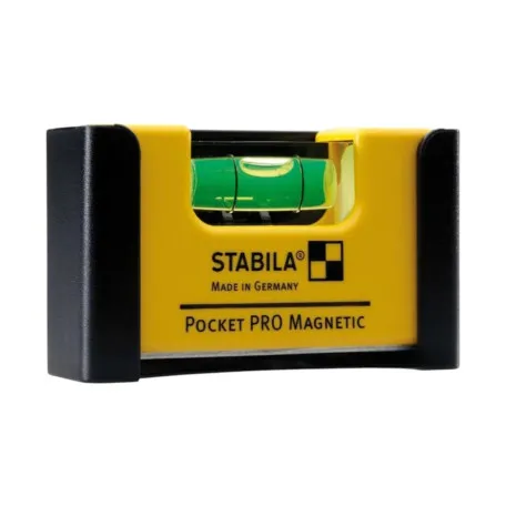 Уровень – мини STABILA Pocket PRO Magnetic магнитный 7х2х4 см, 1 капсула в чехоле (17953)