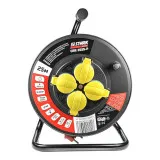 Удлинитель STARK, CRR-2525-P, резиновый кабель на пластиковой катушке H05RR-F 3Gx2.5 X 25м (242000002)