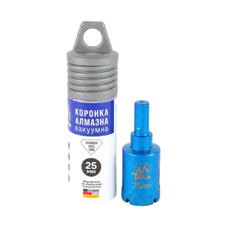 Алмазная коронка вакуумного спекания T-Nova, 25 мм, под дрель (60312386)