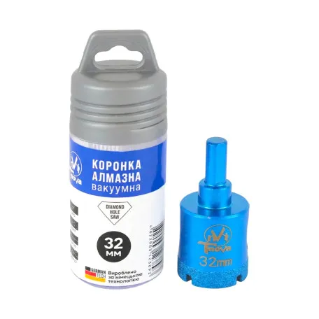 Алмазная коронка вакуумного спекания T-Nova, 32 мм, под дрель (60312389)